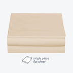 Drap plat simple en microfibre extra douce brossée double Swift Home