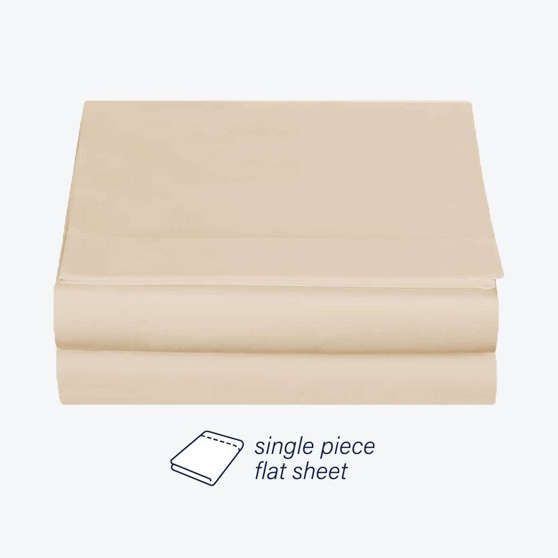 Drap plat simple en microfibre extra douce brossée double Swift Home