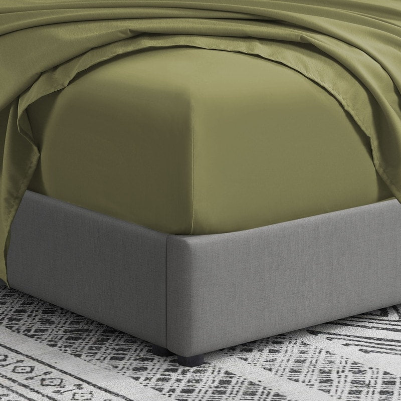 Drap plat simple en microfibre extra douce brossée double Swift Home
