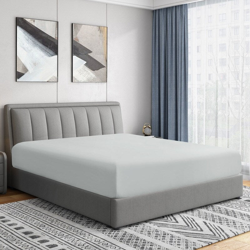 Drap-housse simple Swift Home en microfibre brossée double de 40,6 cm de profondeur