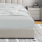 Drap-housse simple Swift Home en microfibre brossée double de 40,6 cm de profondeur