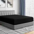 Drap-housse simple extra-profond en microfibre brossée double Swift Home de 45 à 53 cm