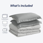 Parure de lit réversible en microfibre Swift Home