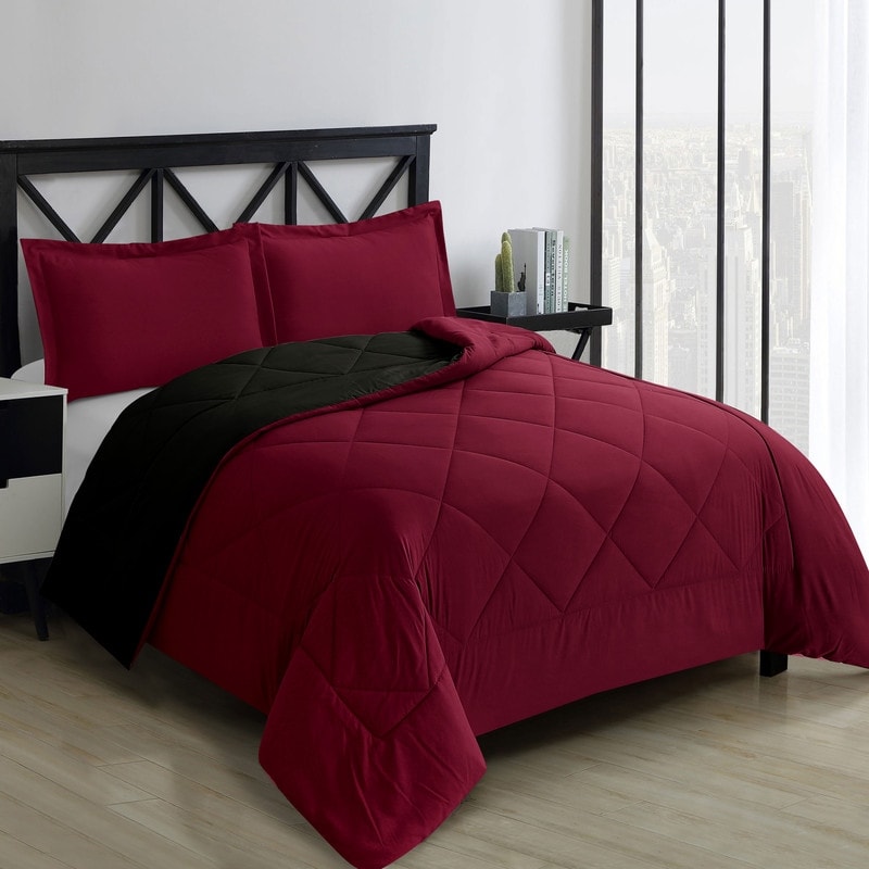 Parure de lit réversible en microfibre Swift Home