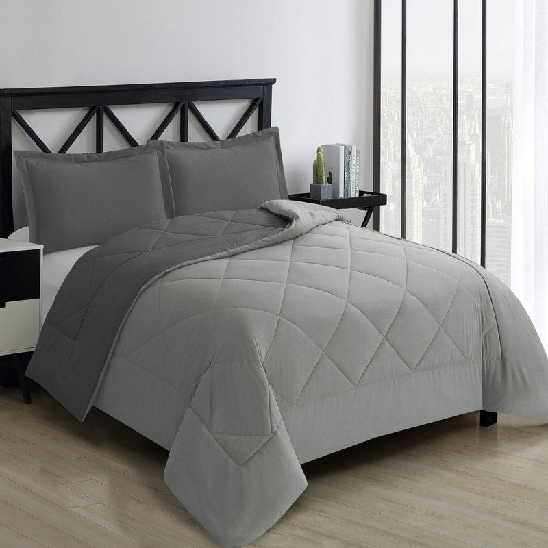Parure de lit réversible en microfibre Swift Home
