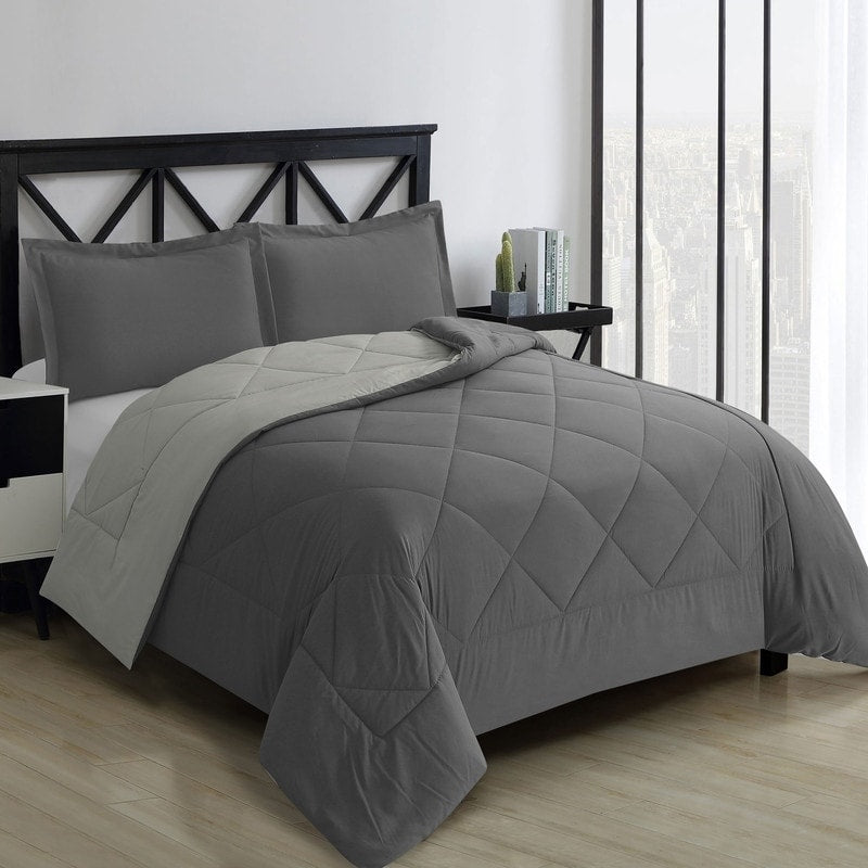 Parure de lit réversible en microfibre Swift Home