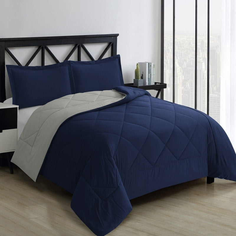 Parure de lit réversible en microfibre Swift Home