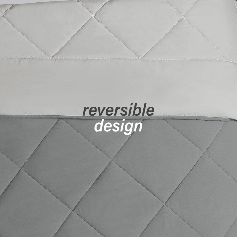 Parure de lit réversible en microfibre Swift Home