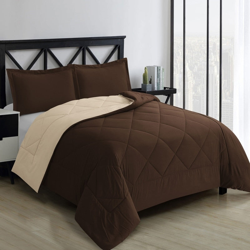 Parure de lit réversible en microfibre Swift Home