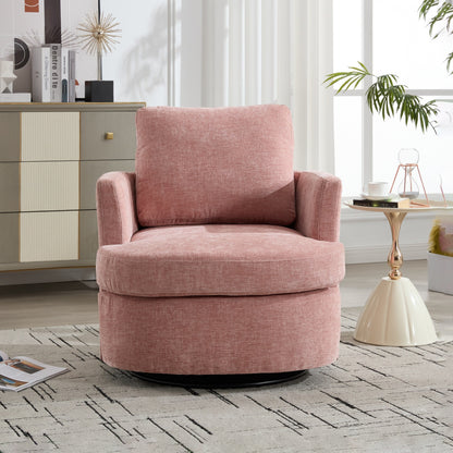 Chaise de bureau pivotante moderne avec hauteur réglable et rotation à 360 degrés pour le confort du bureau à domicile