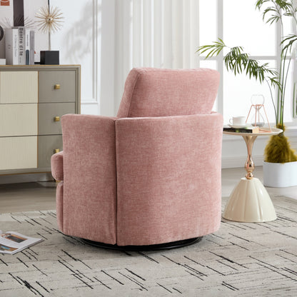 Chaise de bureau pivotante moderne avec hauteur réglable et rotation à 360 degrés pour le confort du bureau à domicile