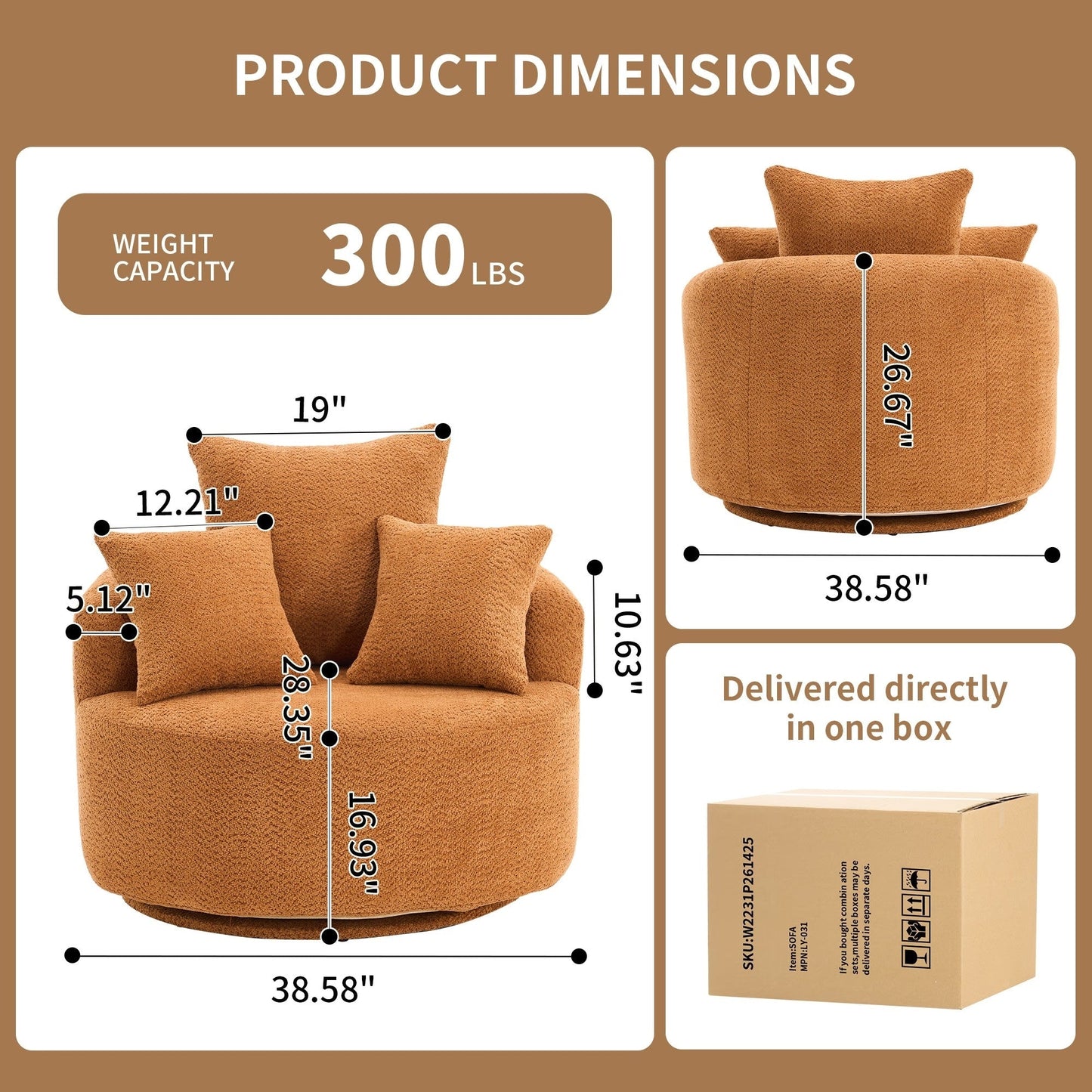 Chaise de compression pivotante Chaise de compression monoplace