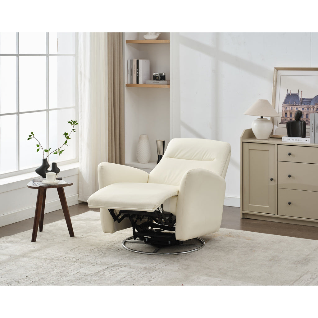Fauteuil inclinable pivotant et électrique, fauteuil à bascule, chaise de chambre d'enfant avec bouton électrique pour salon et chambre à coucher