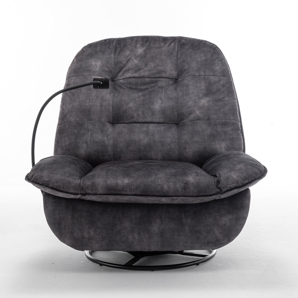 Fauteuil inclinable pivotant et coulissant par GDFStudio