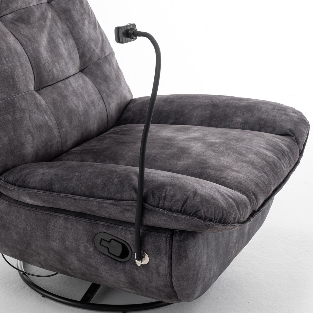 Fauteuil inclinable pivotant et coulissant par GDFStudio