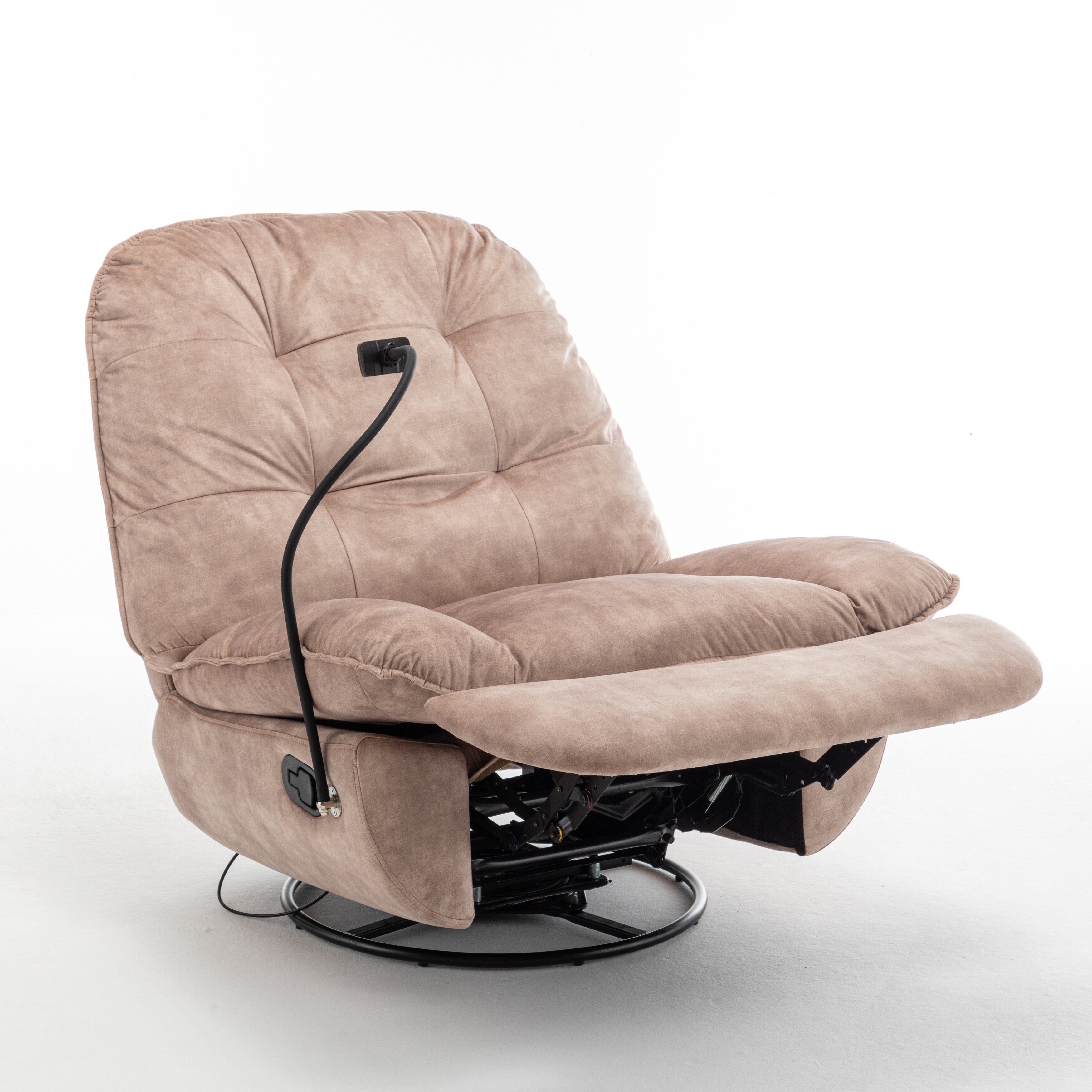 Fauteuil inclinable pivotant et coulissant par GDFStudio