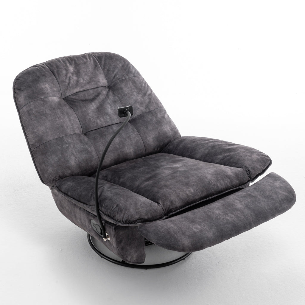Fauteuil inclinable pivotant et coulissant par GDFStudio