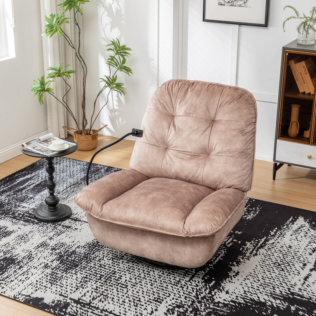 Fauteuil inclinable pivotant et coulissant par GDFStudio