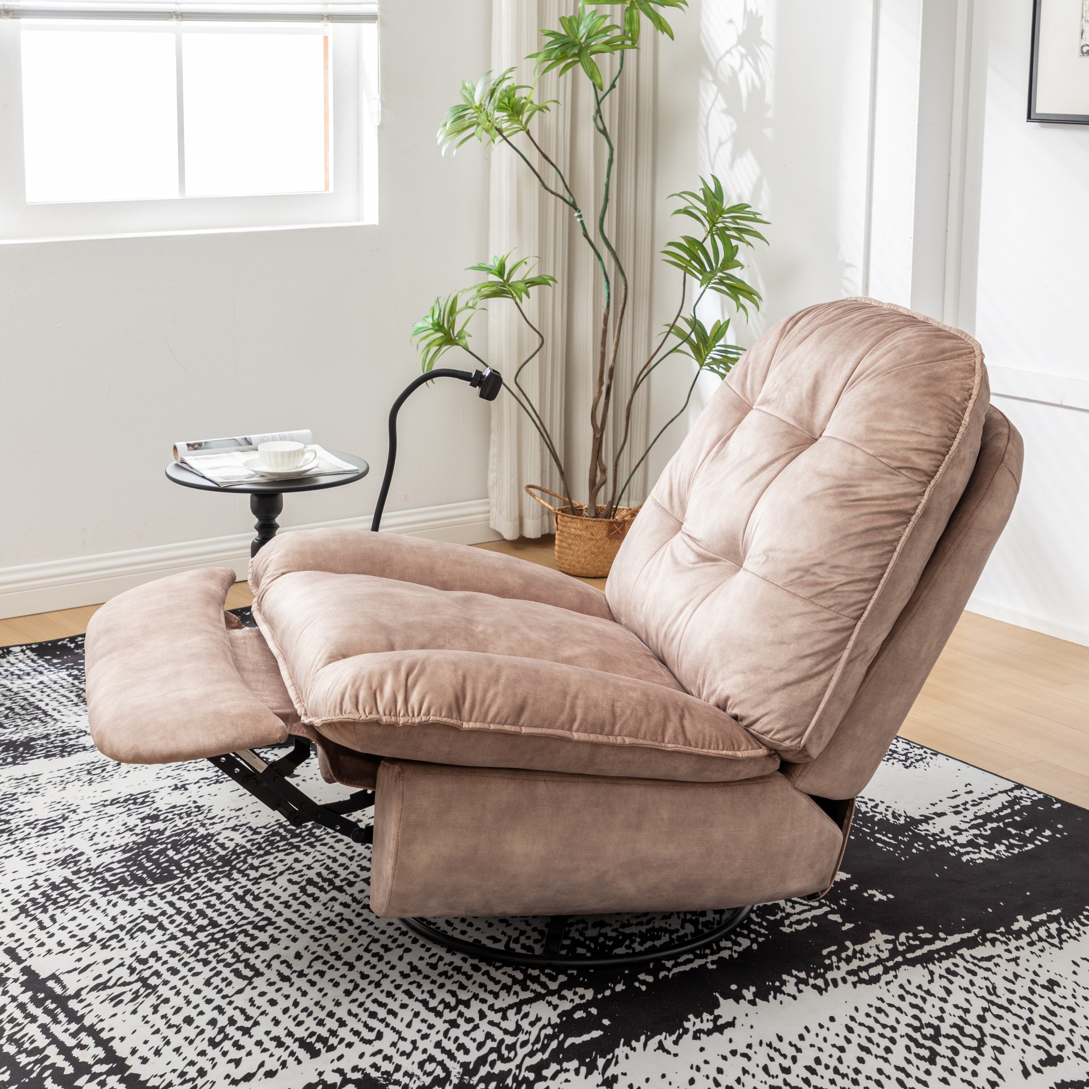 Fauteuil inclinable pivotant et coulissant par GDFStudio
