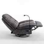 Fauteuil inclinable pivotant et coulissant par GDFStudio