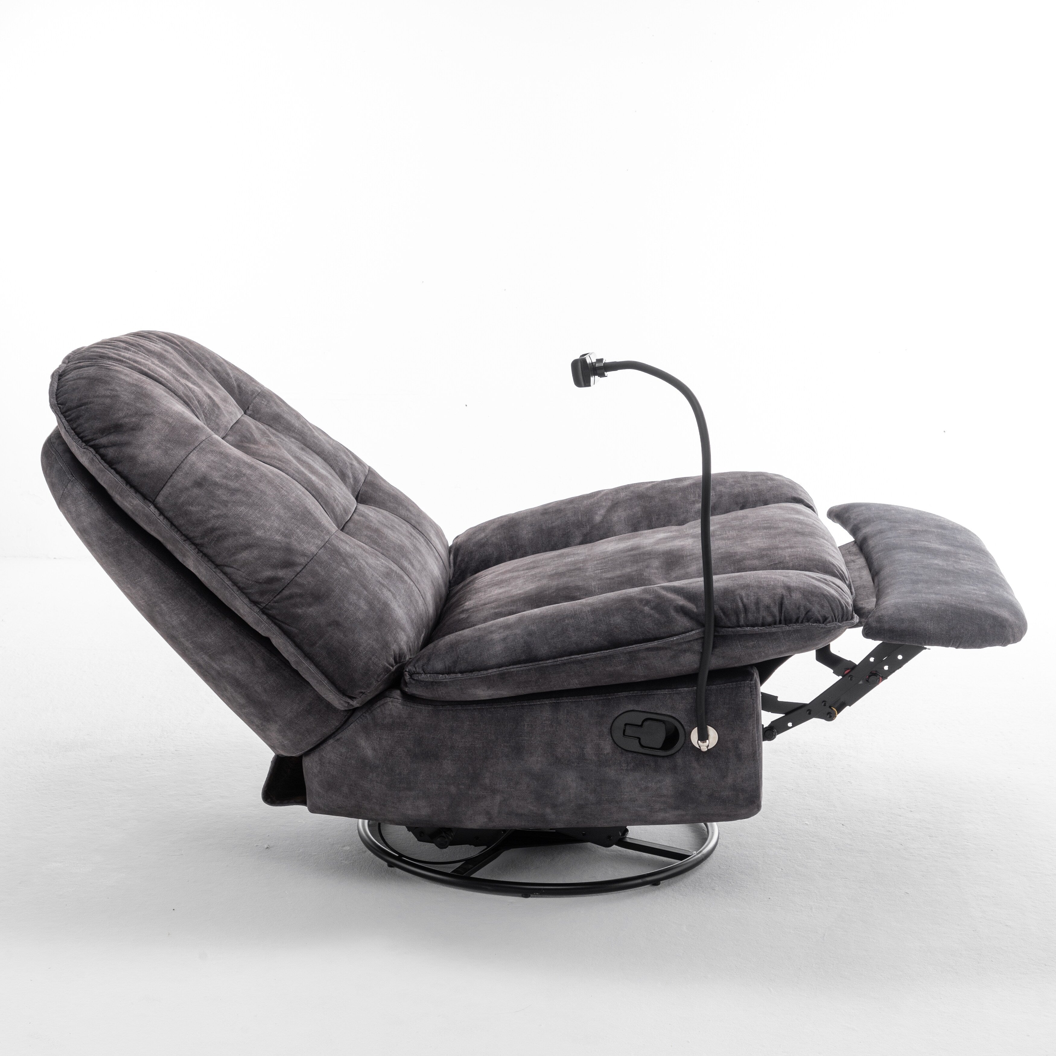 Fauteuil inclinable pivotant et coulissant par GDFStudio