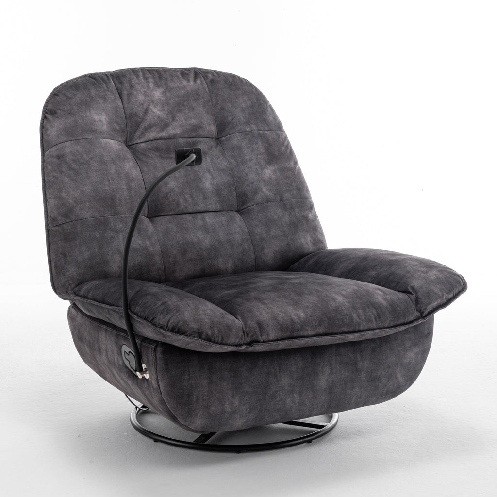 Fauteuil inclinable pivotant et coulissant par GDFStudio