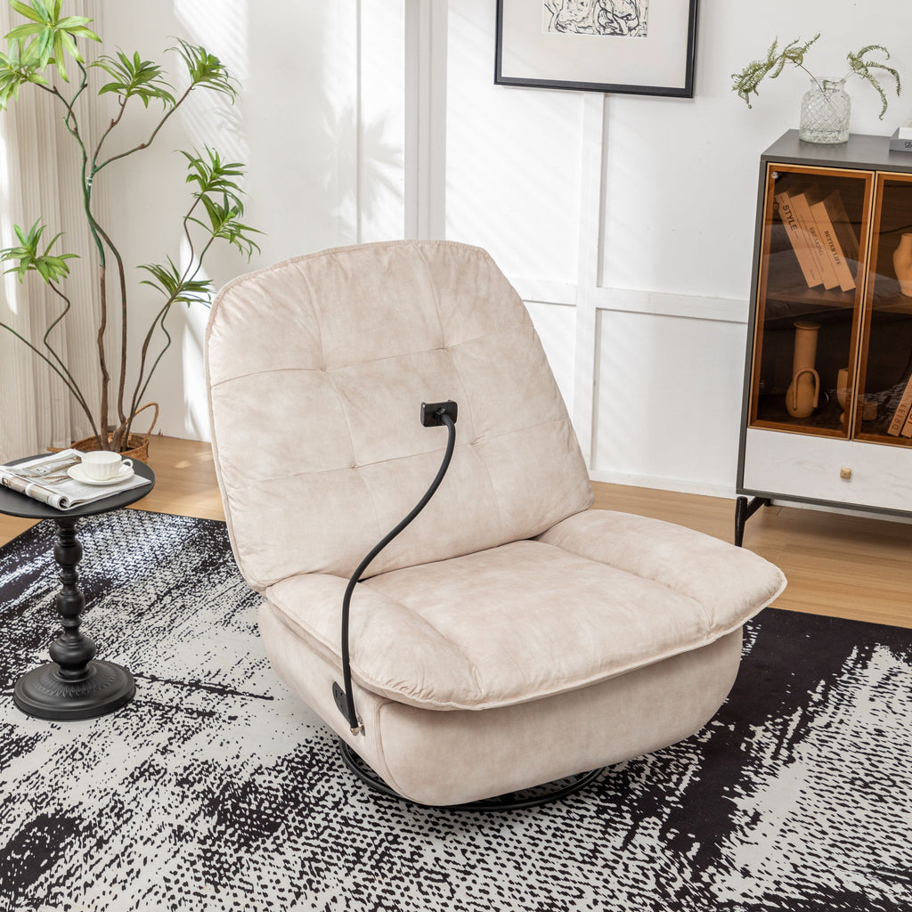 Fauteuil inclinable pivotant et coulissant par GDFStudio