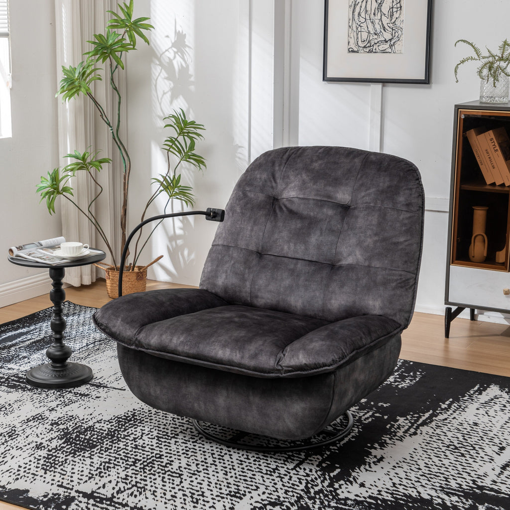Fauteuil inclinable pivotant et coulissant par GDFStudio