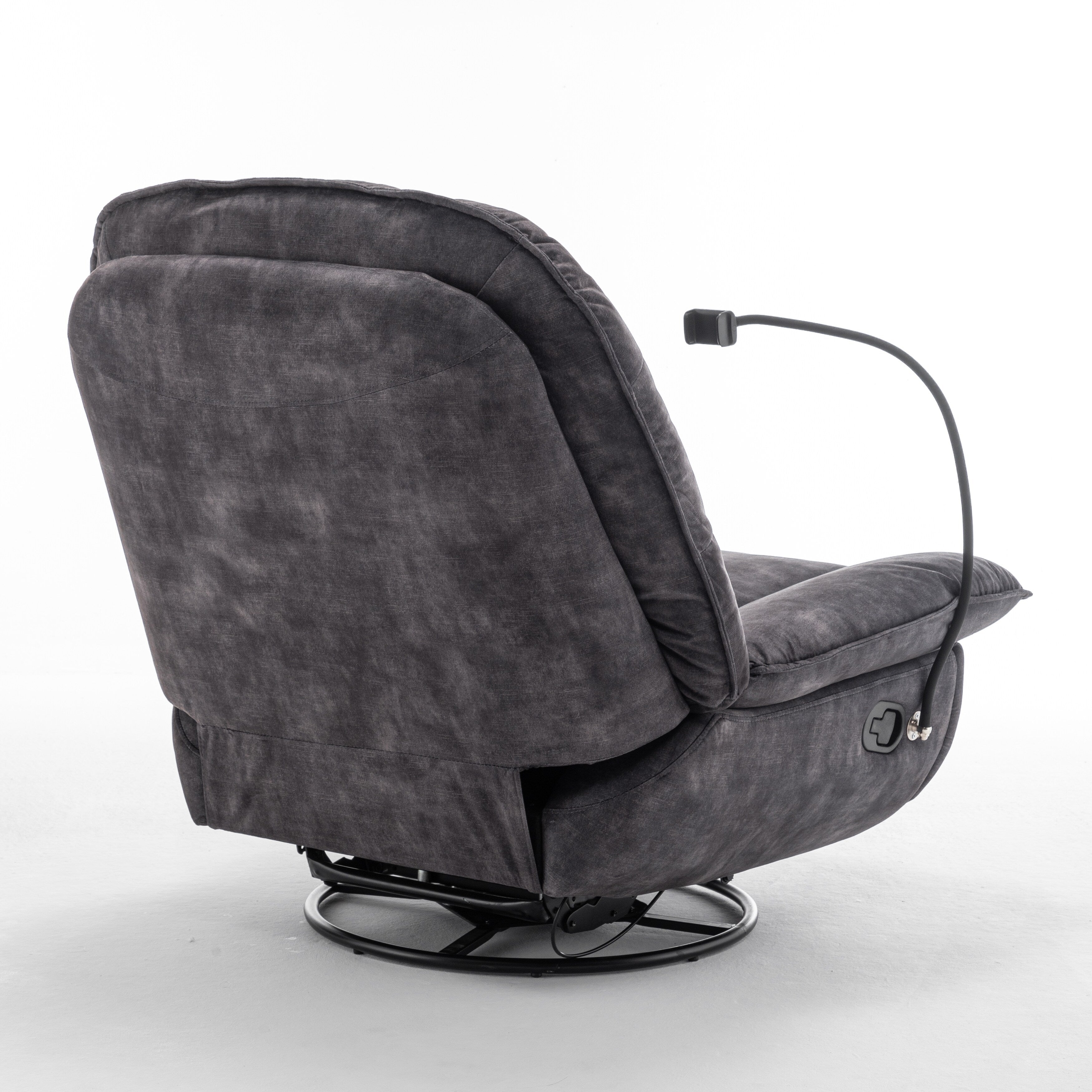 Fauteuil inclinable pivotant et coulissant par GDFStudio