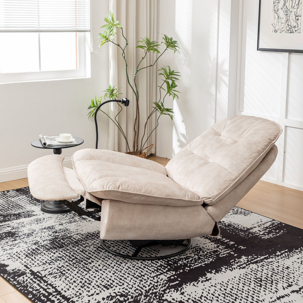 Fauteuil inclinable pivotant et coulissant par GDFStudio