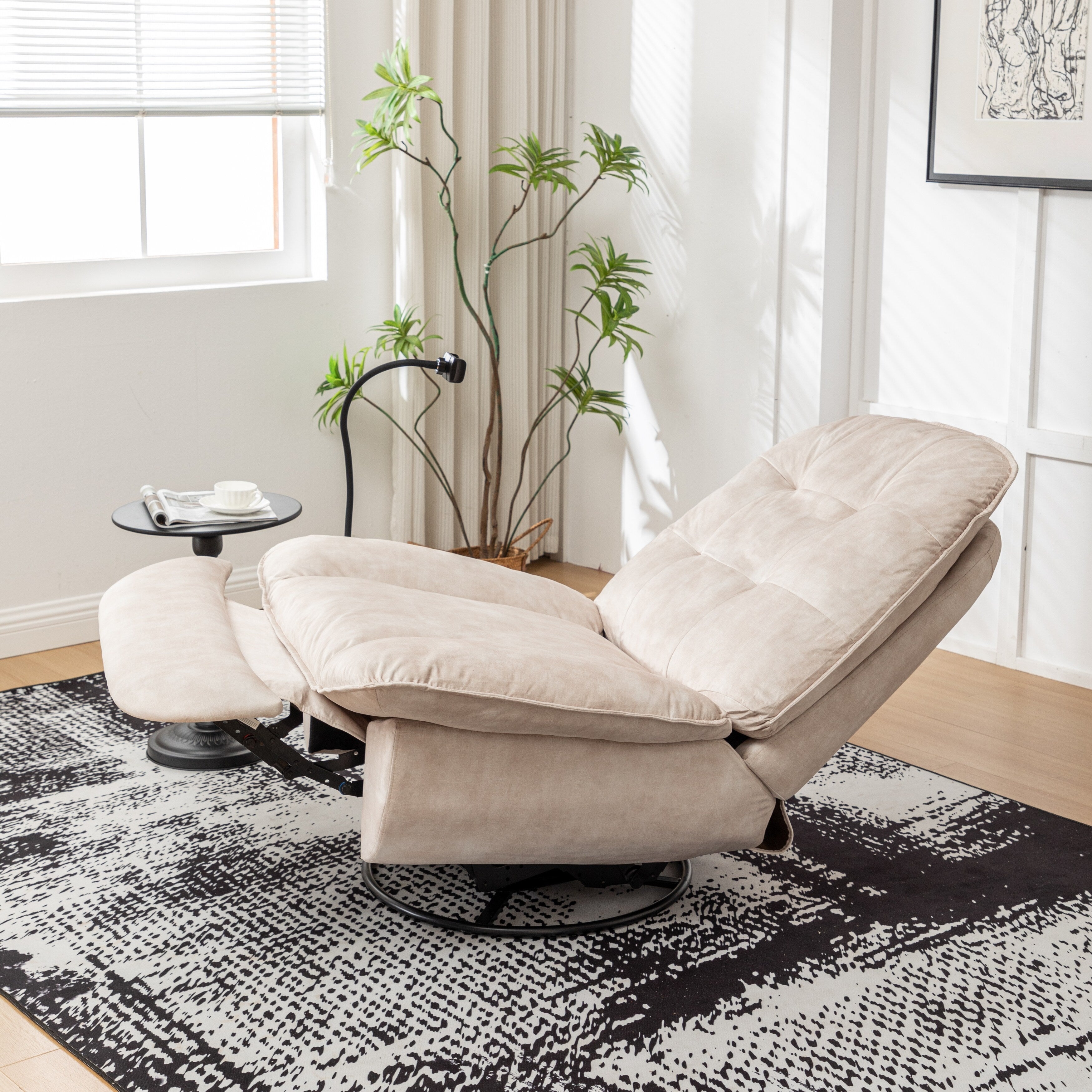 Fauteuil inclinable pivotant et coulissant par GDFStudio