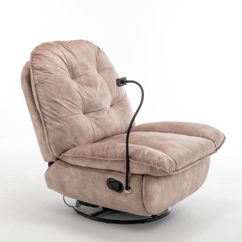 Fauteuil inclinable pivotant et coulissant par GDFStudio