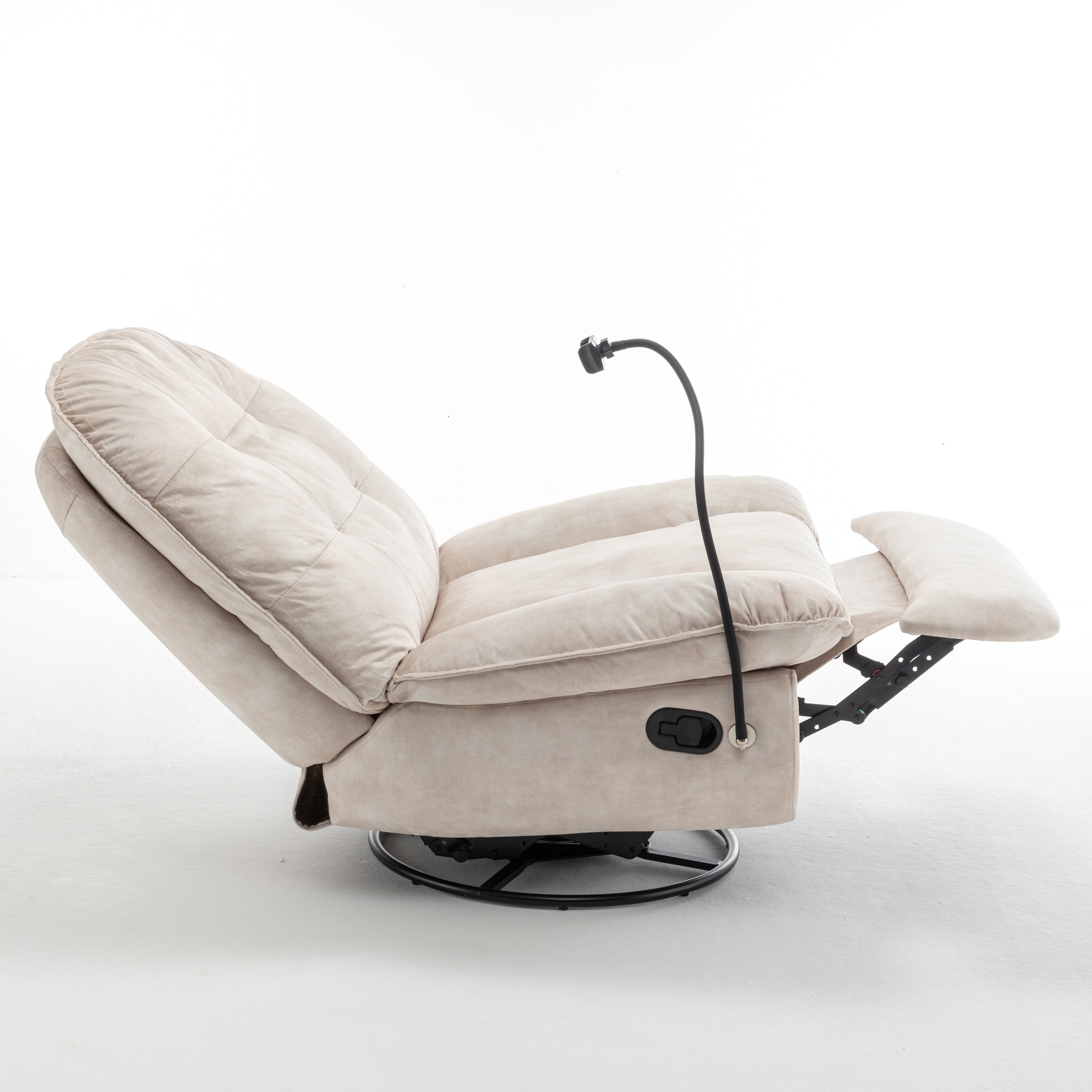 Fauteuil inclinable pivotant et coulissant par GDFStudio