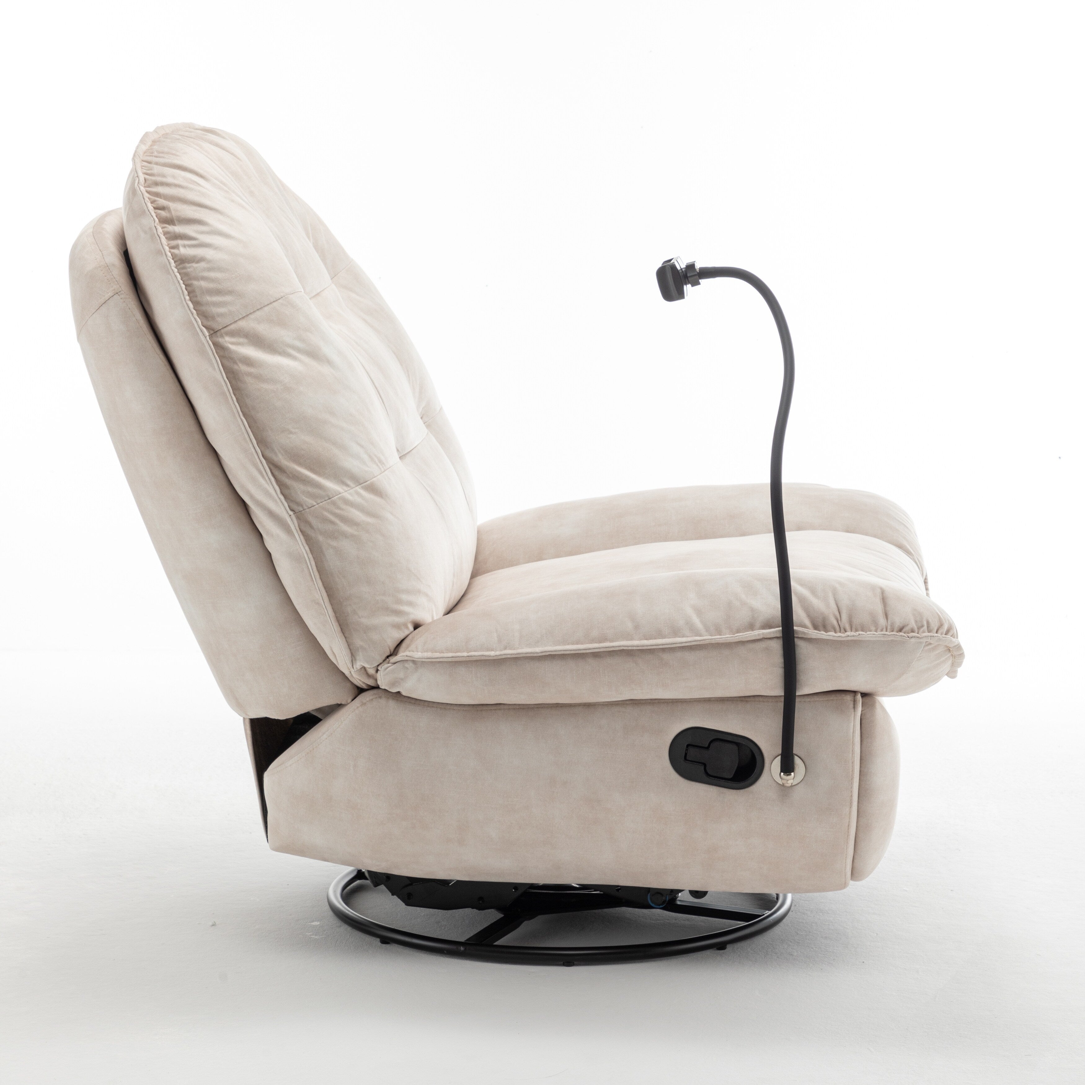Fauteuil inclinable pivotant et coulissant par GDFStudio