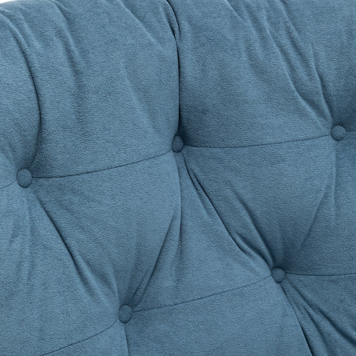 Fauteuil inclinable pivotant avec rembourrage en polaire synthétique douce, confort généreux, fonction planeur, poche latérale, dossier réglable