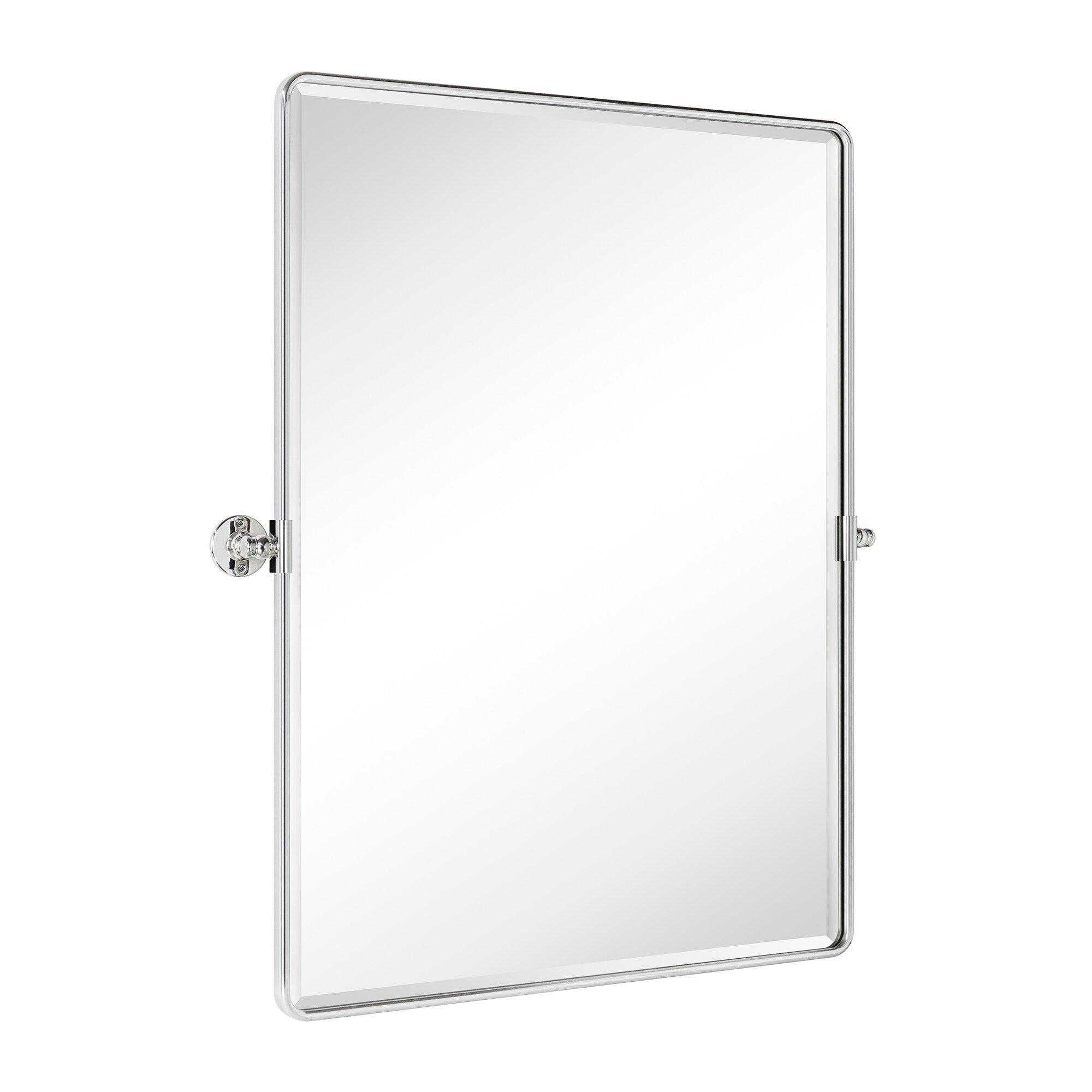 Miroirs muraux verticaux rectangulaires en métal TEHOME Woodvale