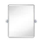 Miroirs muraux verticaux rectangulaires en métal TEHOME Woodvale