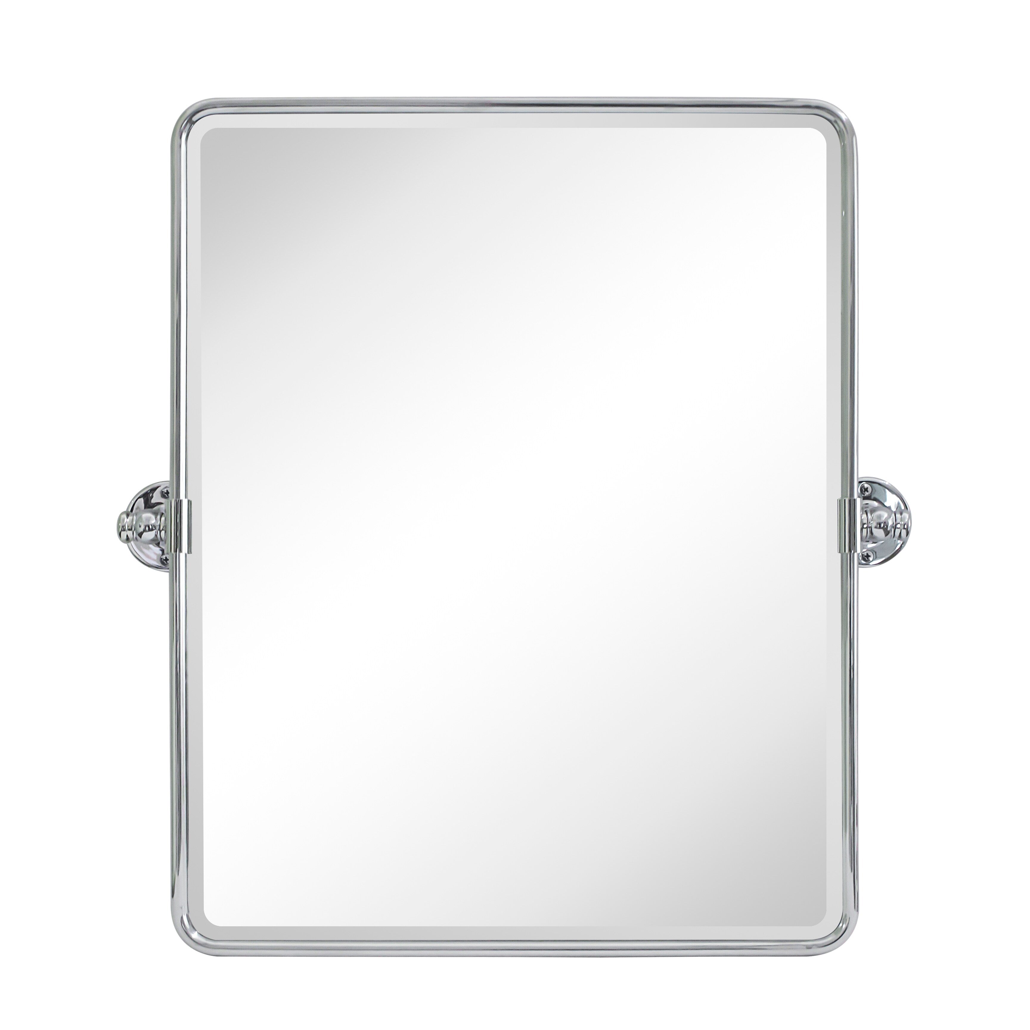 Miroirs muraux verticaux rectangulaires en métal TEHOME Woodvale