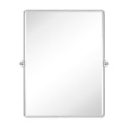 Miroirs muraux verticaux rectangulaires en métal TEHOME Woodvale