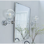 Miroirs muraux verticaux rectangulaires en métal TEHOME Woodvale