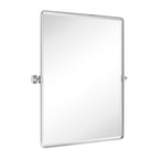 Miroirs muraux verticaux rectangulaires en métal TEHOME Woodvale
