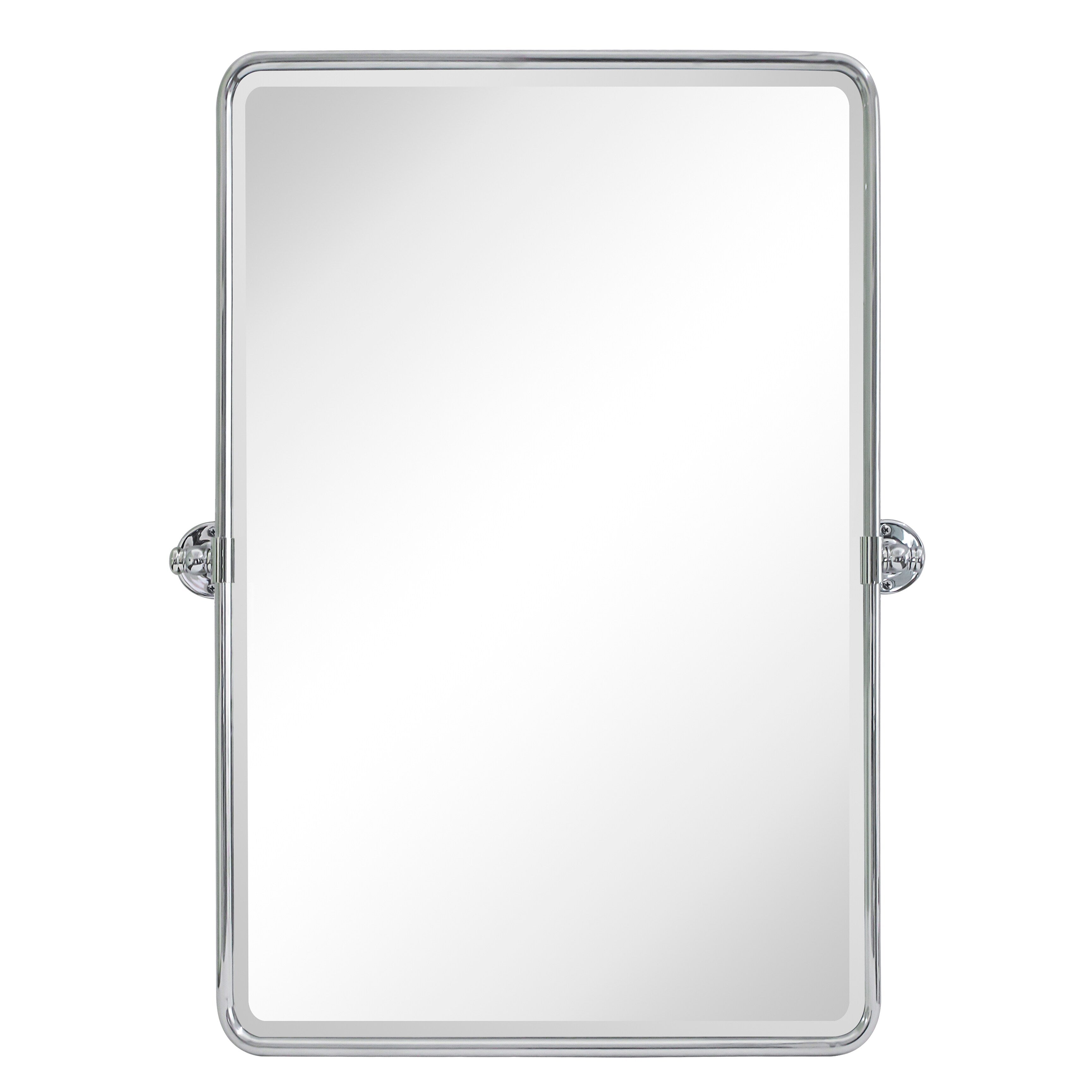 Miroirs muraux verticaux rectangulaires en métal TEHOME Woodvale