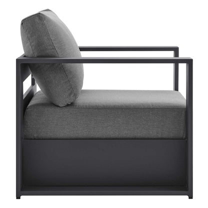 Ensemble de 2 fauteuils d'extérieur en aluminium thermolaqué Tahoe