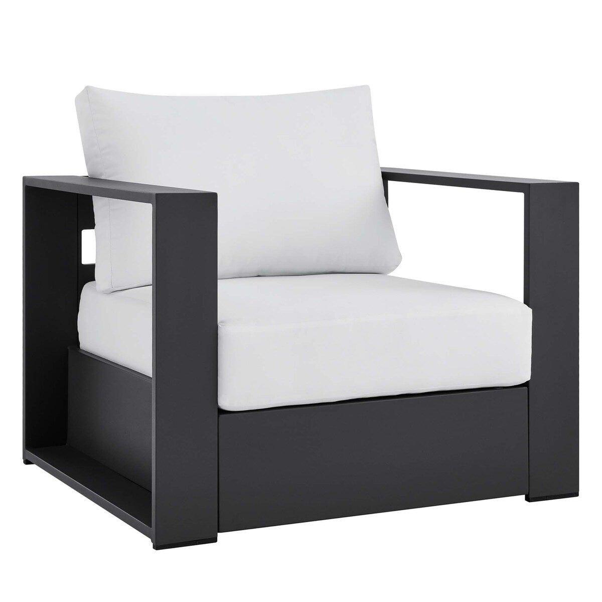Ensemble de 2 fauteuils d'extérieur en aluminium thermolaqué Tahoe