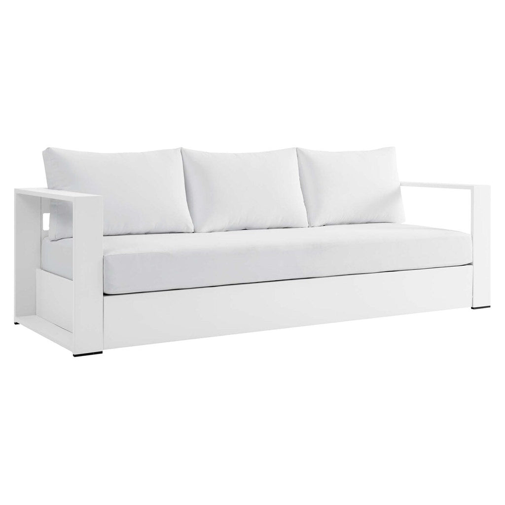 Ensemble de patio extérieur Tahoe 2 pièces en aluminium avec revêtement en poudre