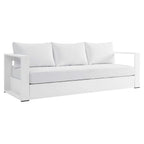 Ensemble de patio extérieur Tahoe 2 pièces en aluminium avec revêtement en poudre