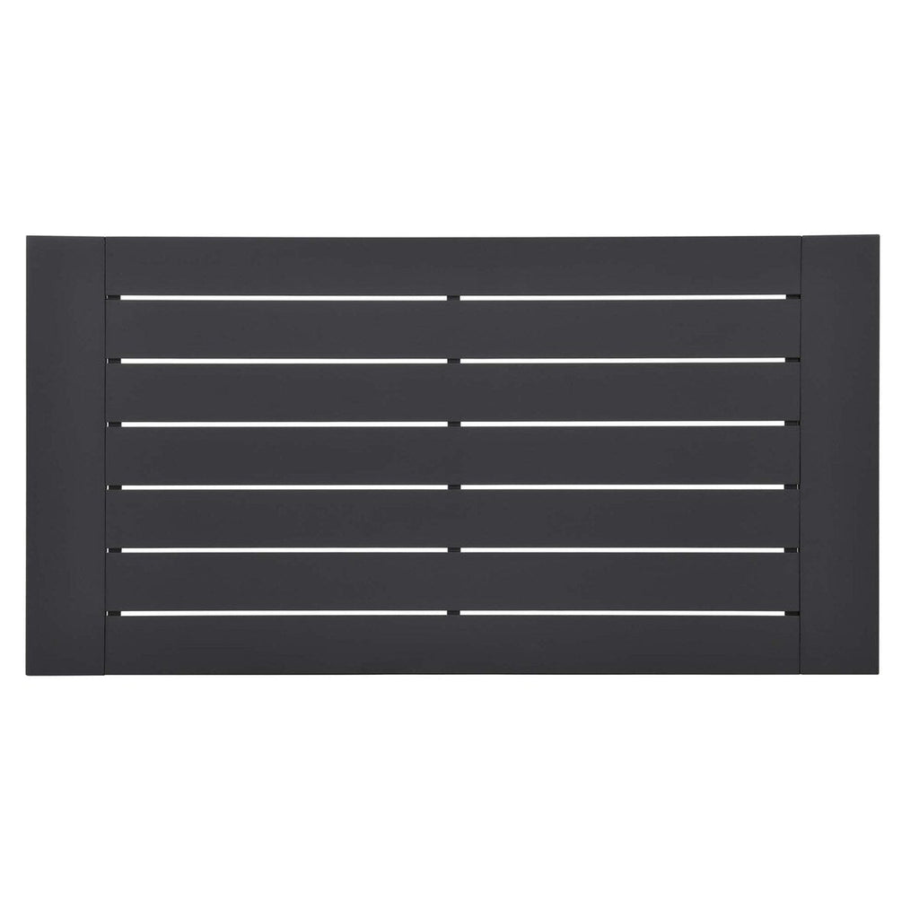 Ensemble de patio extérieur Tahoe 2 pièces en aluminium avec revêtement en poudre