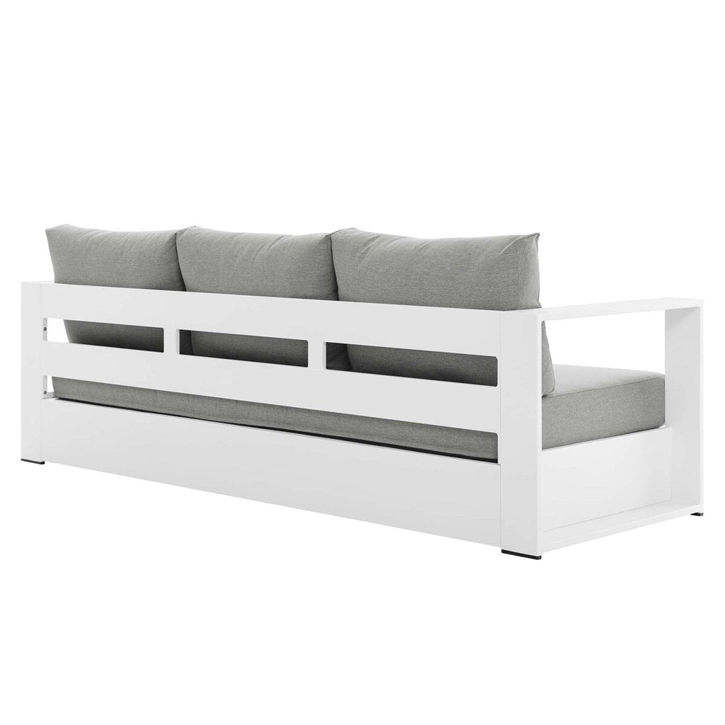 Ensemble de patio extérieur Tahoe 2 pièces en aluminium avec revêtement en poudre