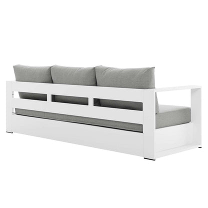 Ensemble de patio extérieur Tahoe 2 pièces en aluminium avec revêtement en poudre