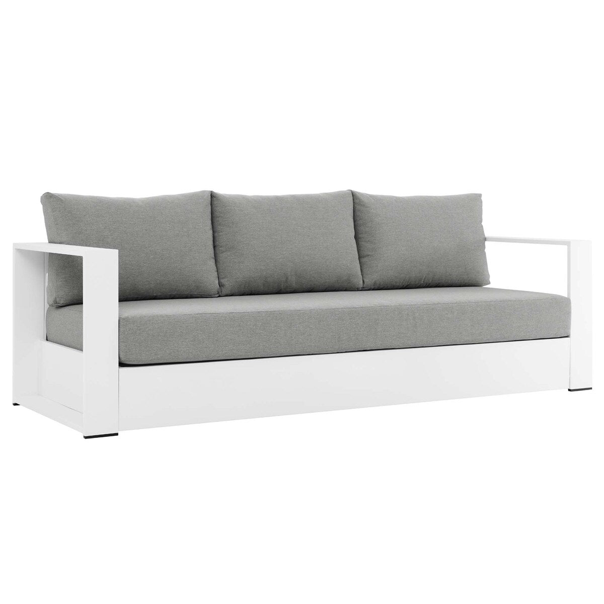 Ensemble de patio extérieur Tahoe 2 pièces en aluminium avec revêtement en poudre